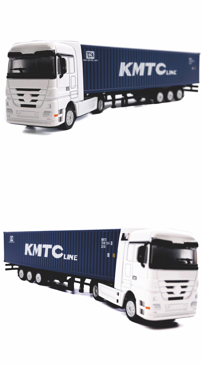 精細(xì)工藝，定制非凡 高麗海運(yùn)1:87合金集裝箱卡車模型深度評(píng)測(cè)